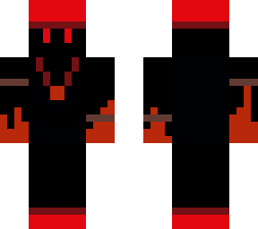 red and black