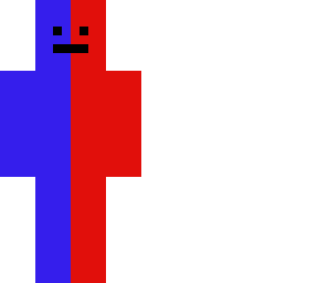 red and blue guy