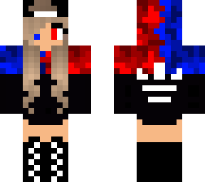 red-blue girl set