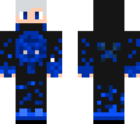 blue skin