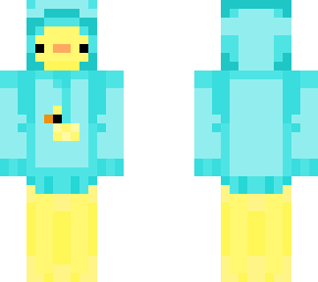 cutest duck <3 with duck on hoodie
