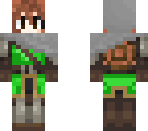 emerald knight- brown hair