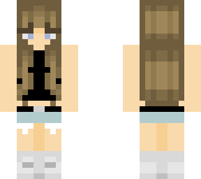 girl in shorts and tank top