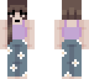 purple daisy girl edit (description)