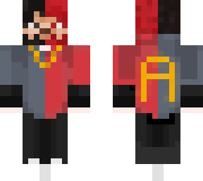 red & black steve
