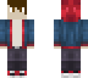 red and green hoodie