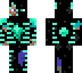 a player who got infested by the sculk