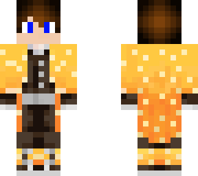 blue gamer boy (demon slayer)