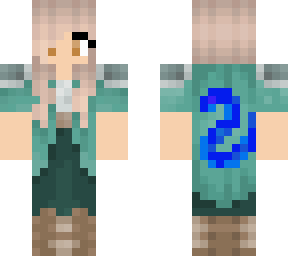 blus snake girl