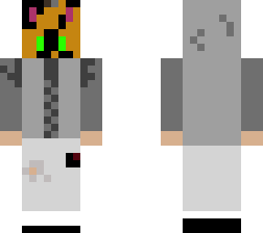cat mask rip in pants
