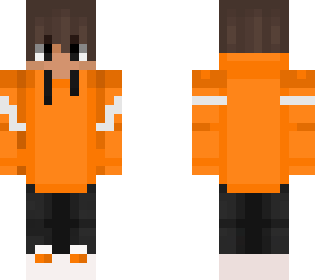orange hoddie boy
