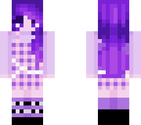 purple punk girl