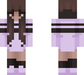 purple sweater girl