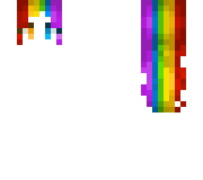 rainbow hair
