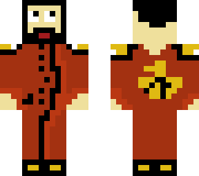 red uniformed soldier