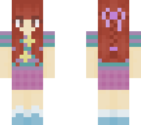 remake of my first skin from scratch! one year skin( ish)