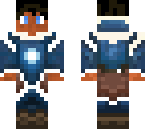 tan waterbender skin