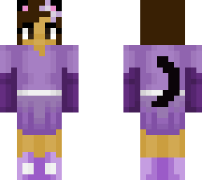 *~~ cut meif'wa in purple party dress ~~*