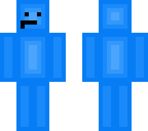blue sus man