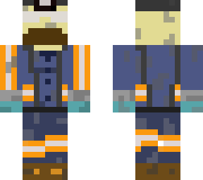 dirty miner with dirty skin