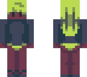lime hair
