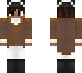 man in old outfit