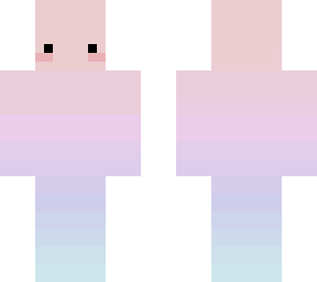 pink to blue cotton candy fade skin!