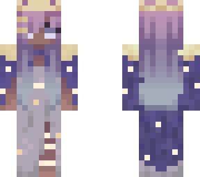 fantasy purple queen (she has wings under the gown)