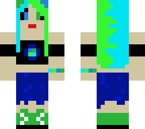 gamergirl blau und grn