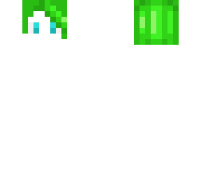 male hair base- acid green