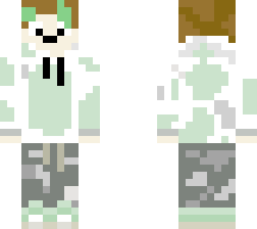 mint cow hoody! :d