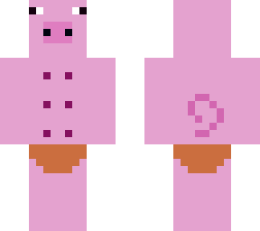 pig with loincloth