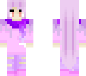 pink and purple fantasy character