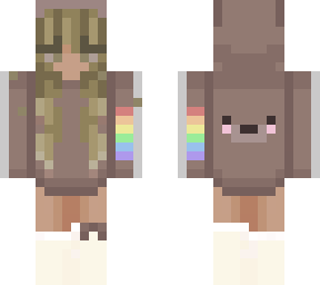 pride girl w/ bear hoodie (og seleagames)