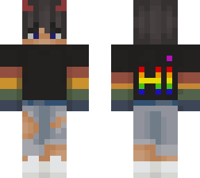 uptadet cute devil pride boy