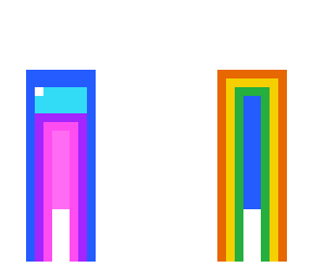 among us skin rainbow