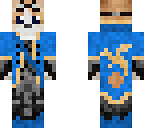 blue steampunk corgi