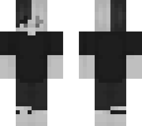 boy in black and white