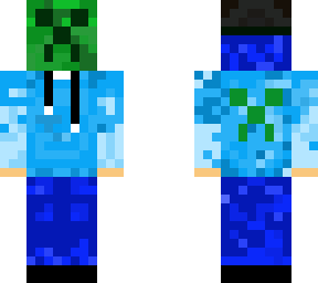 boy with a creeper mask