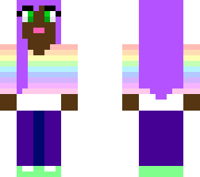 day 1 (female in a pride sweat-shirt)