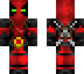 dead pool green eyes