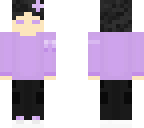 light purple sweater