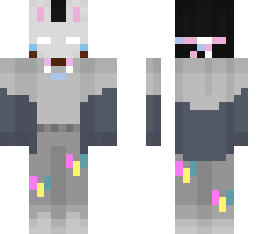 pan trans emo bunny boy