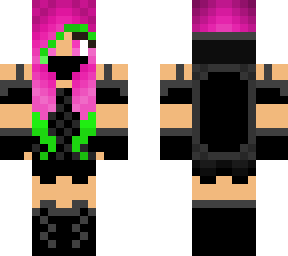 pink hair ninja