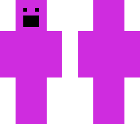scared purple guy