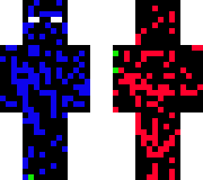 green blue red black shadow