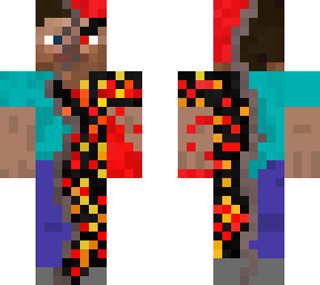 half corrupted steve