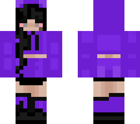 purple high girl
