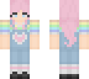 rainbow overalls