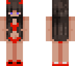 red bikini girl